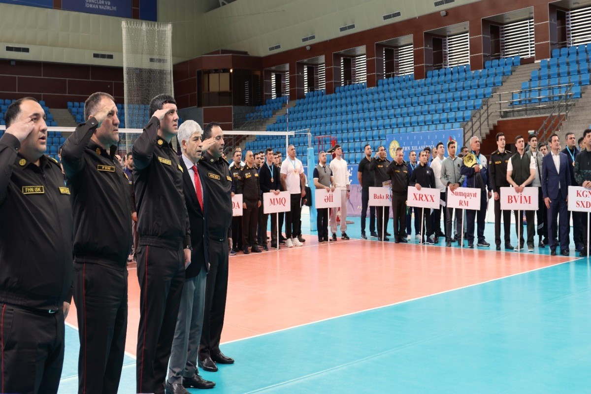 В МЧС Азербайджана прошел чемпионат по армрестлингу и многоборью-ФОТО 