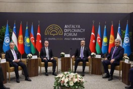 Байрамов принял участие во встрече глав МИД Тюркских государств в Анталье-ФОТО 