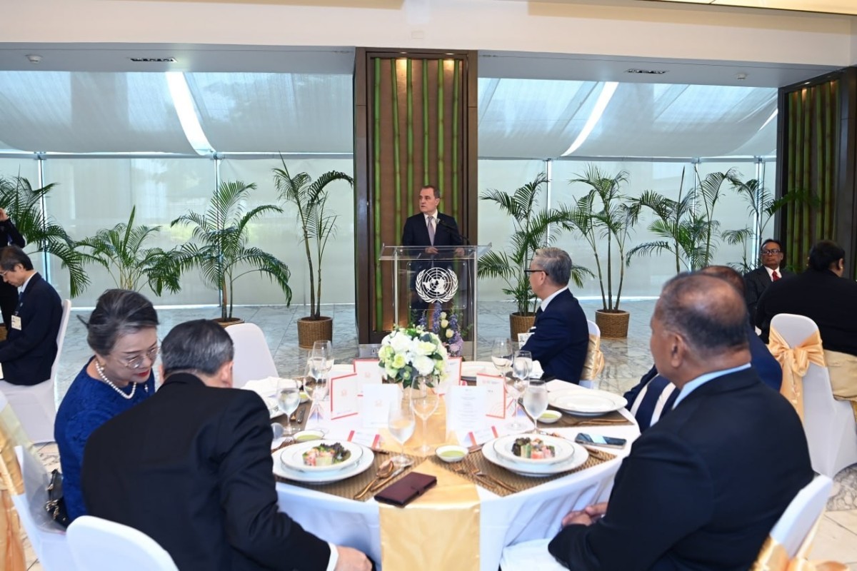 Байрамов выступил на министерском диалоге ЭСКАТО-ФОТО 