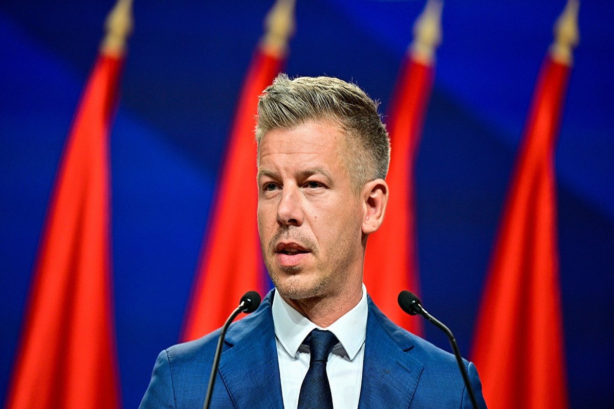 Лидер партии "Тиса" Петер Мадьяр