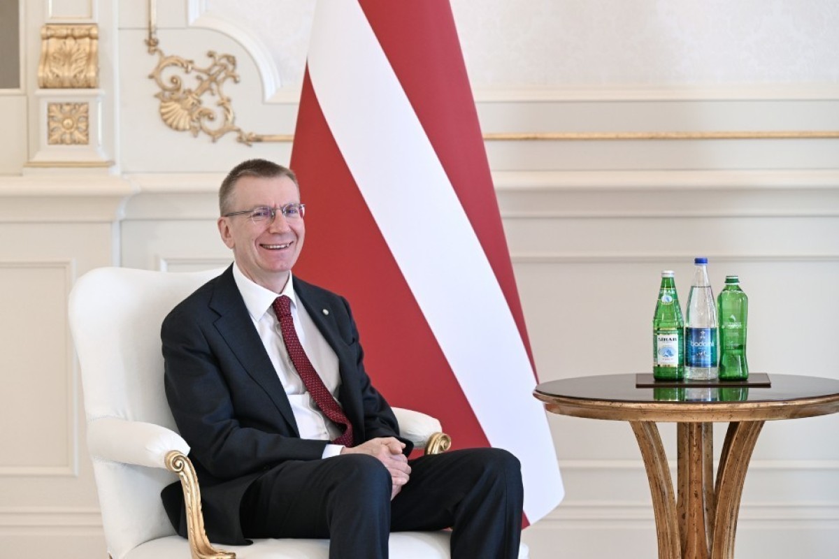 Ильхам Алиев и Эдгарс Ринкевичс провели встречу один на один-ФОТО 