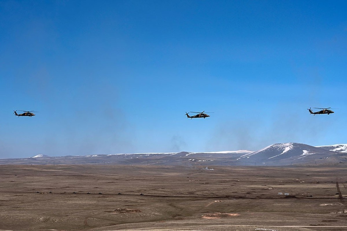 Проведены военные учения с участием Вооружённых сил Турции и Азербайджана-ОБНОВЛЕНО -ВИДЕО 