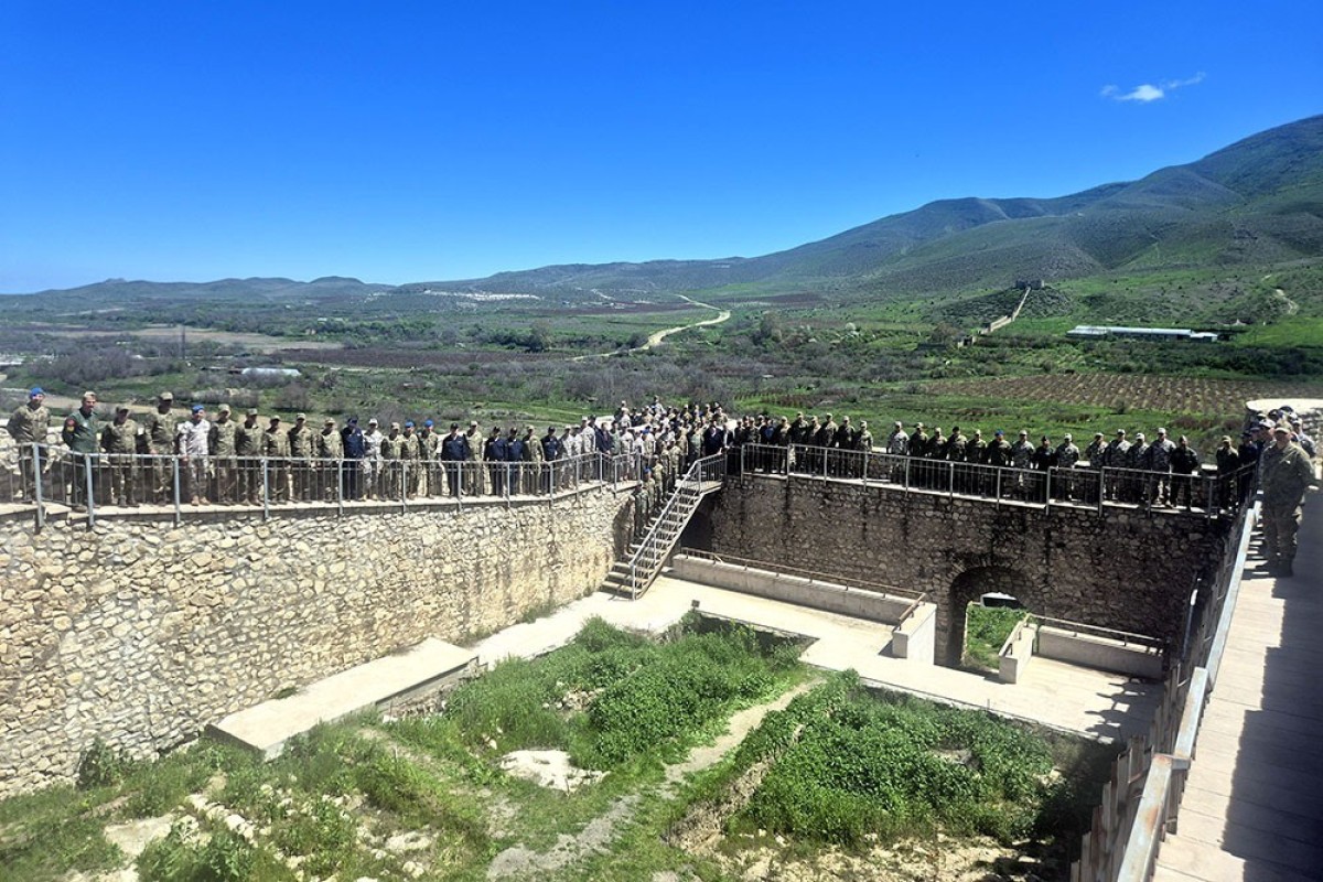 Делегация военного университета Турции посещает Азербайджан-ФОТО 