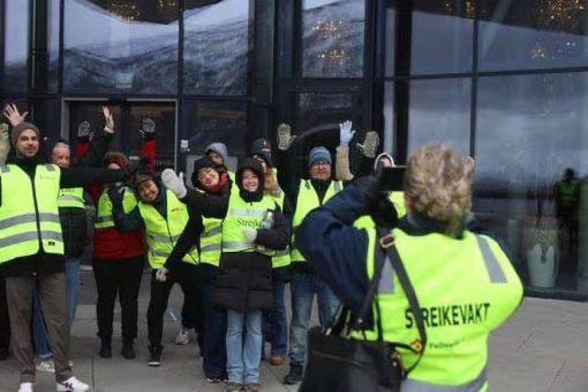 В Норвегии бастуют работники отелей и ресторанов