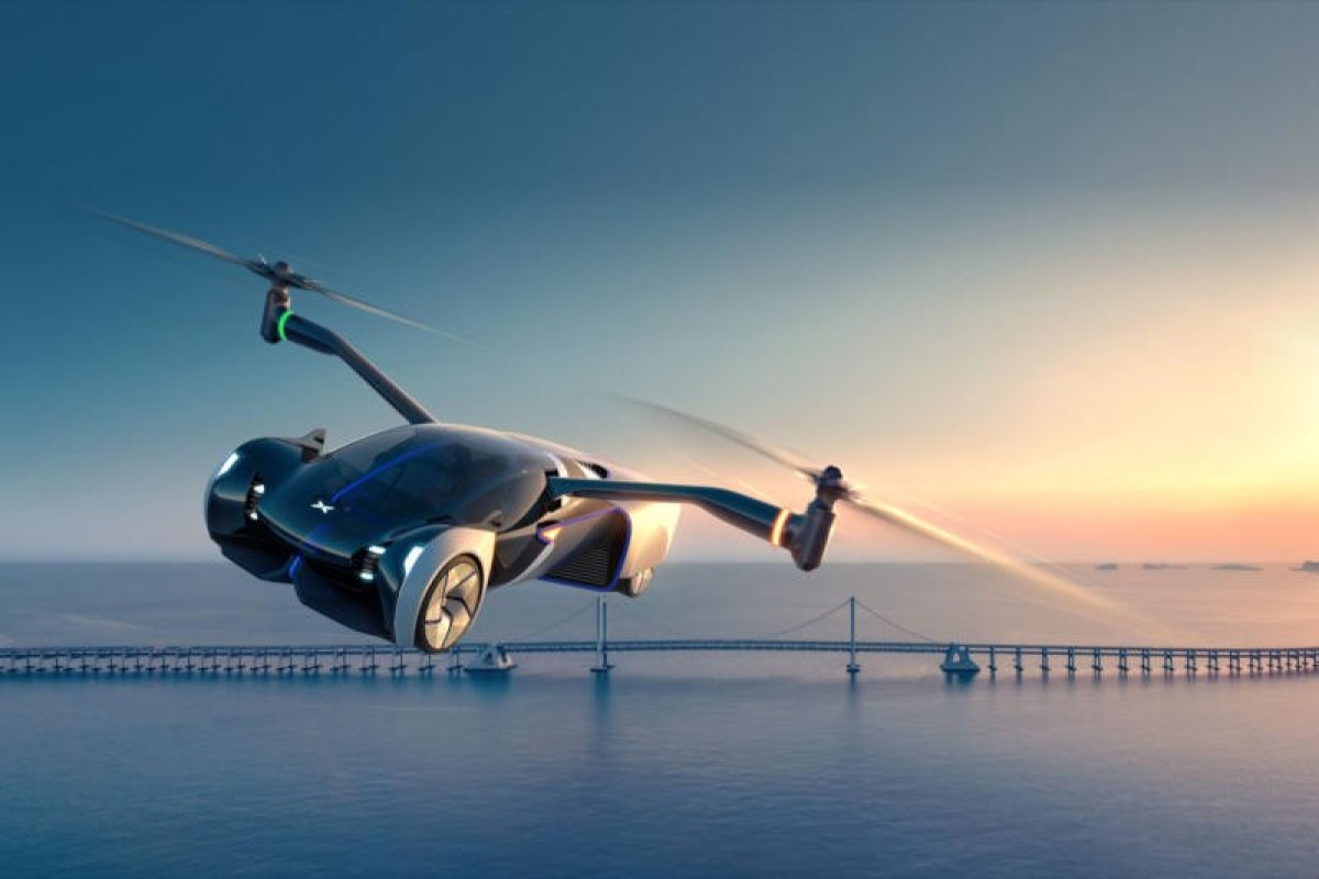 Xpeng готовит выпуск летающих автомобилей к 2027 году