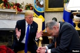 Трамп требует отставки демократов на фоне спора о миграционной политике