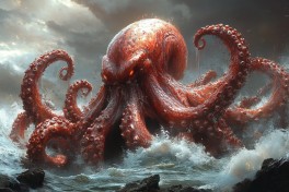 Гигантские осьминоги могли быть главными хищниками древних океанов