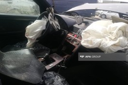 В Джалилабадском районе учащиеся, возвращавшиеся с выпускного экзамена, попали в ДТП