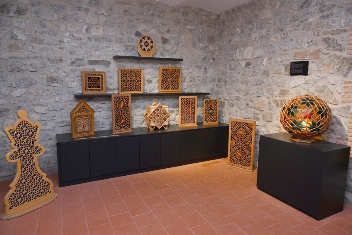 Лейла и Арзу Алиевы посетили заповедник и Шекинскую ханскую мечеть -ФОТО 