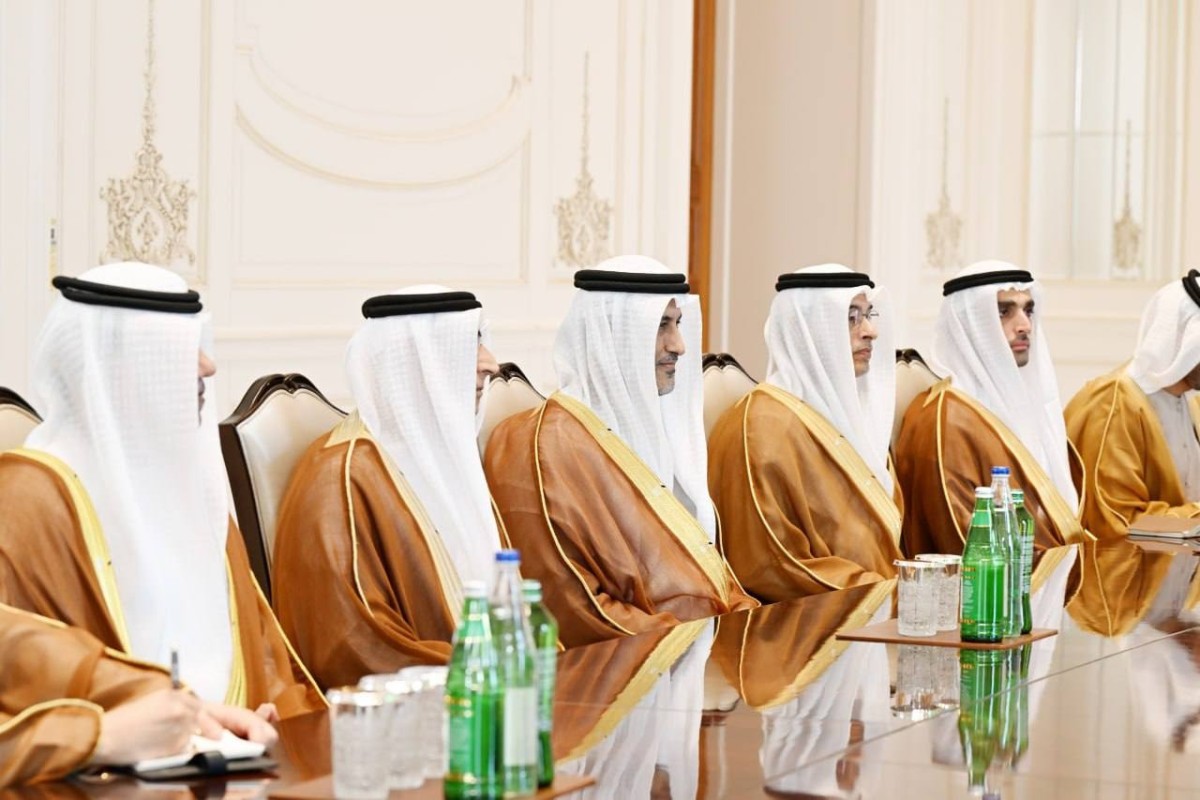 Ильхам Алиев принял делегацию ОАЭ-ФОТО 