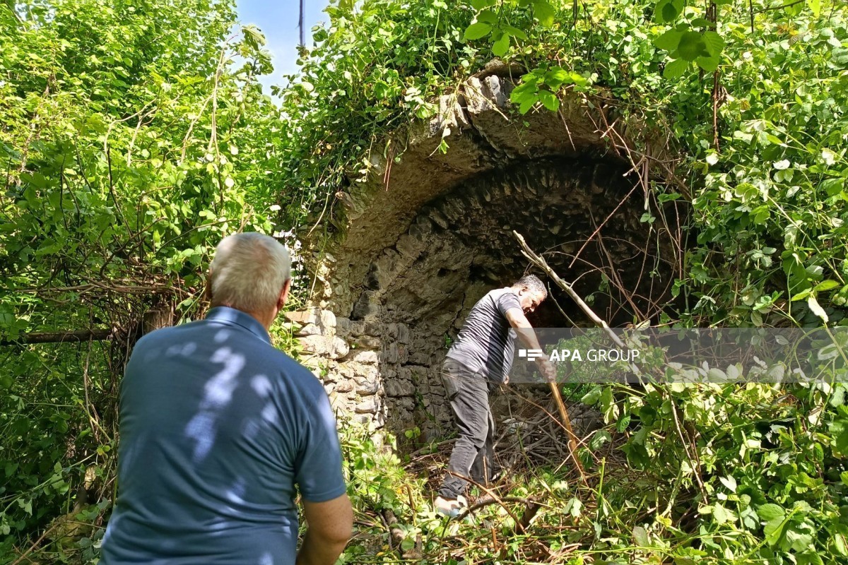 В Балакене обнаружен памятник, который предположительно относится к албанскому храму V–VII веков