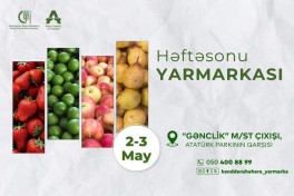 В Баку пройдет очередная ярмарка "Из села в город"