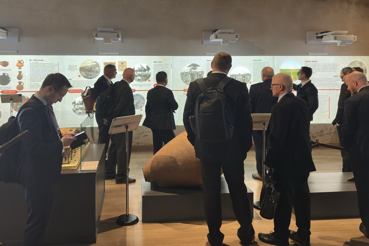 Чешские предприниматели побывали на винодельческом заводе в Габале -ФОТО 