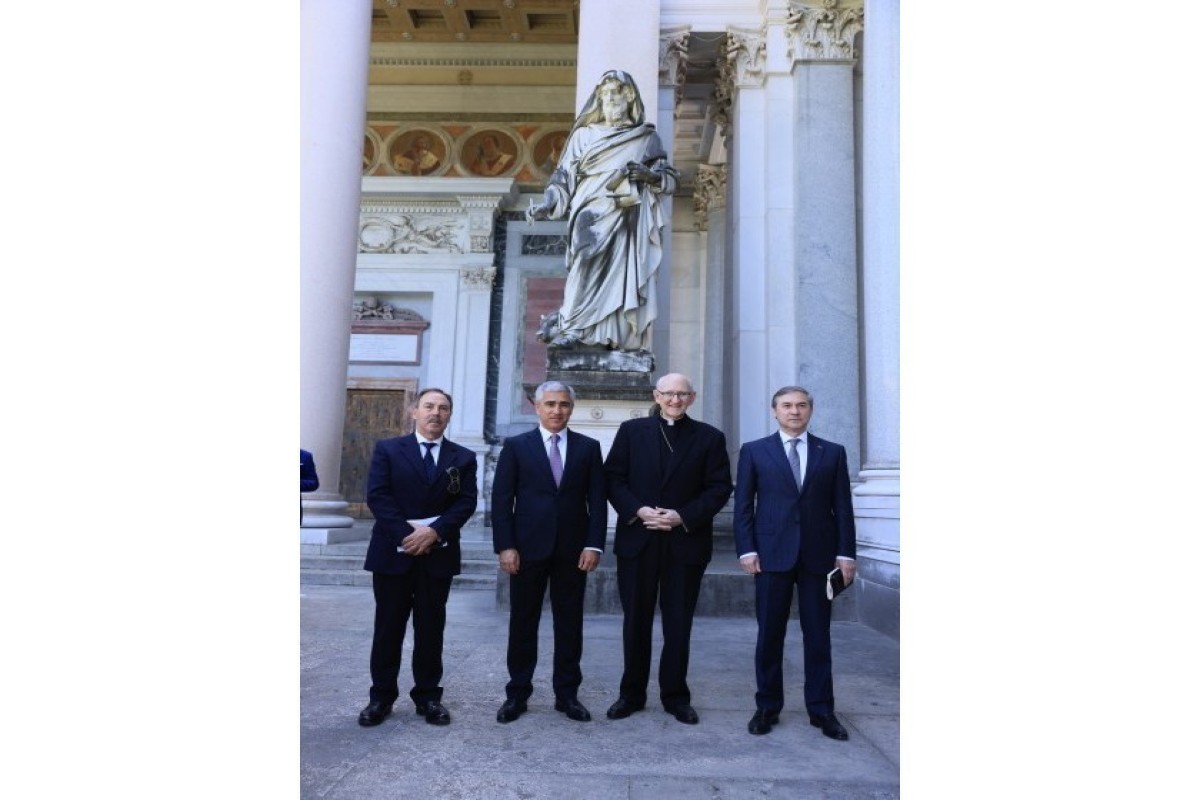 Фонд Гейдара Алиева продолжит работы в Базилике Святого Павла-ФОТО 