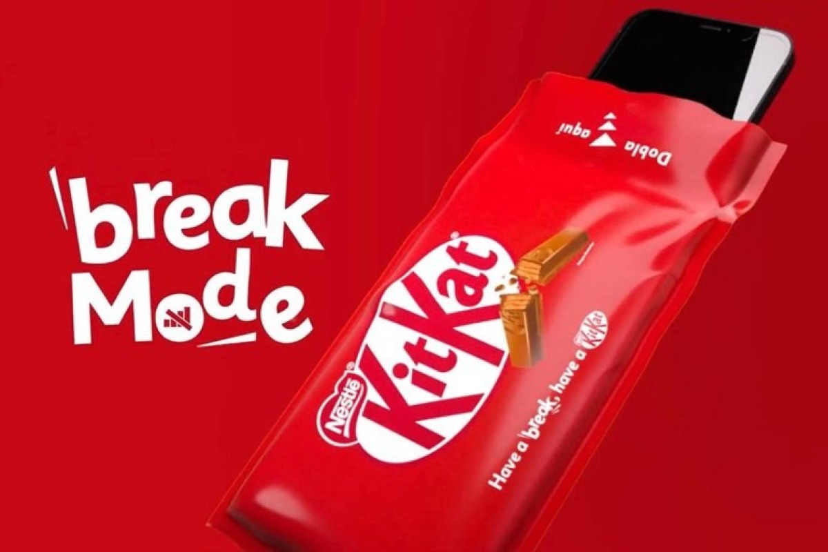 KitKat выпустил упаковку блокирующую сигнал