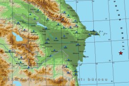 В Каспийском море произошло землетрясение