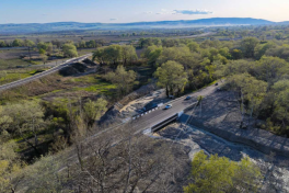 В Грузии построили новый мост на трассе к Азербайджану