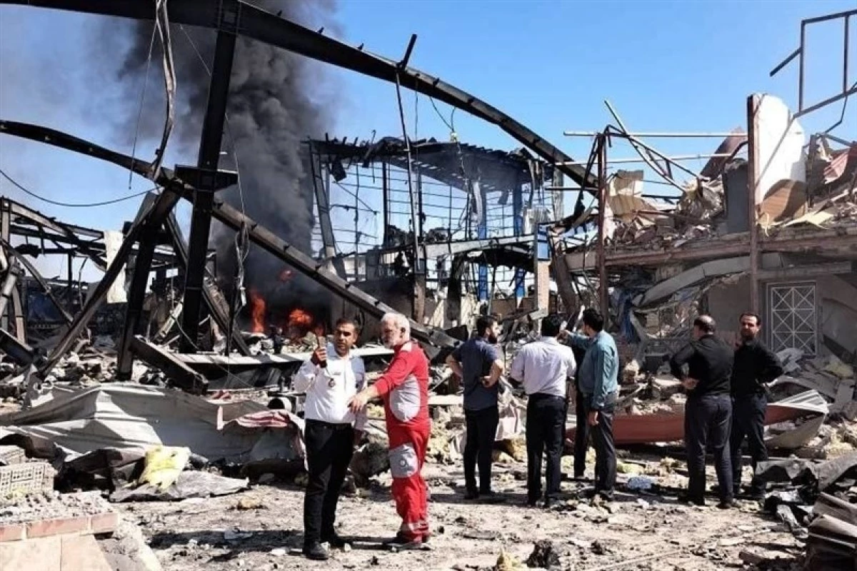 При пожаре под Тегераном пострадали 18 человек