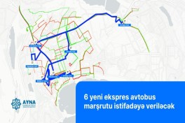 AYNA: В Баку запустят шесть экспресс-маршрутов из-за закрытия участка метро 