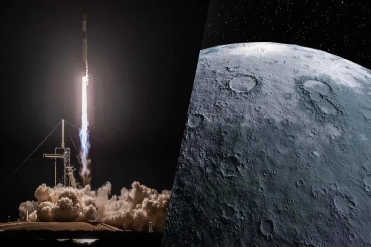 Вторая ступень ракеты Falcon 9 столкнулась с Луной