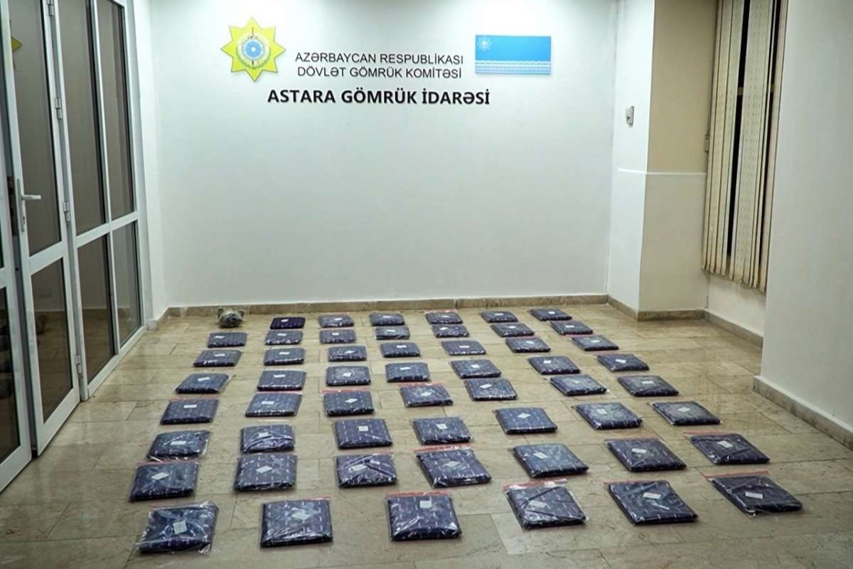 Более 25 кг марихуаны пытались провезти через Азербайджан из Ирана в Россию-ФОТО -ВИДЕО 