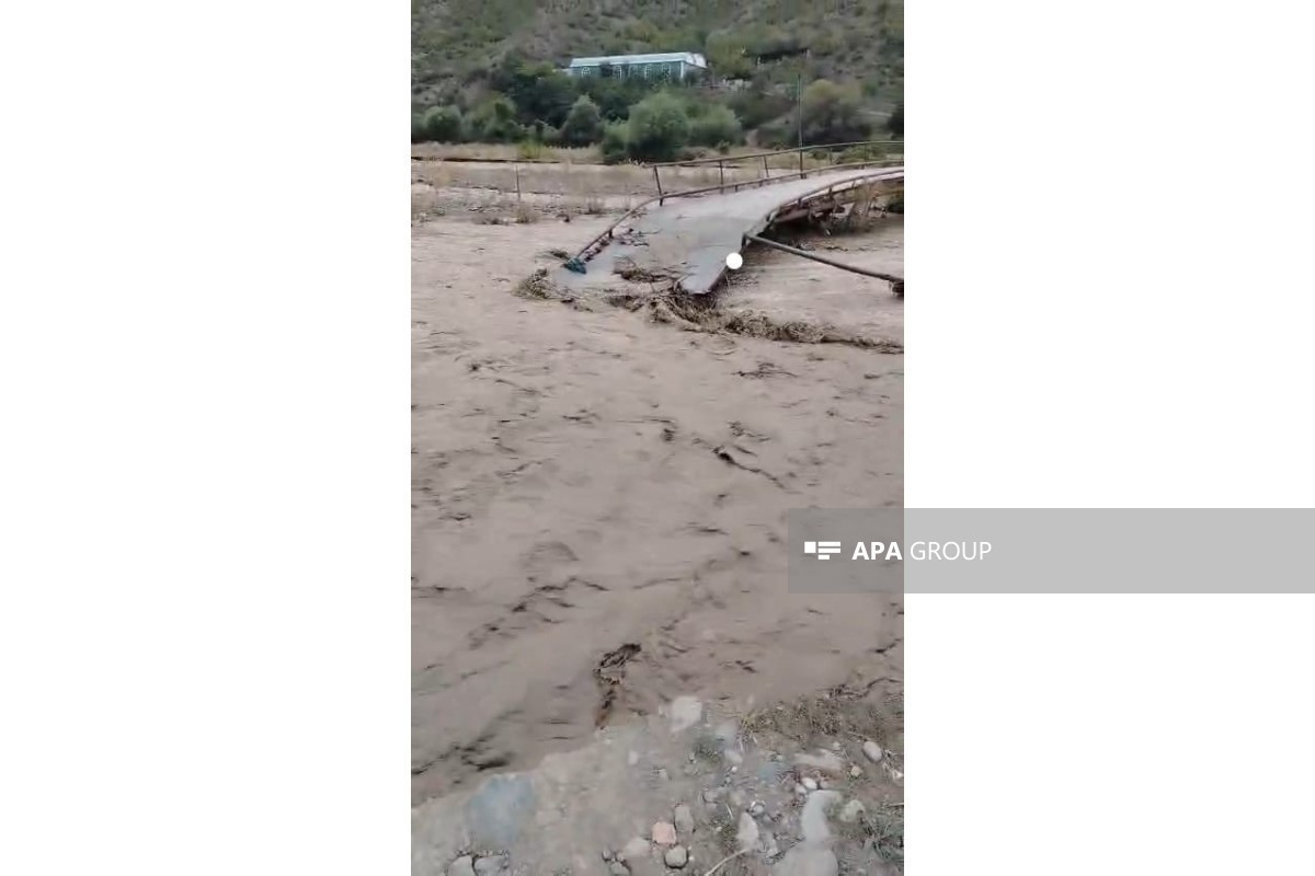 В Товузе сели отрезали село от районного центра