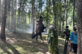 В Казахстане завершаются съемки фильма Вагифа Мустафаева о Молле Насреддине-ФОТО 