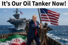 Трамп опубликовал ИИ-изображение захвата танкера под иранским флагом
