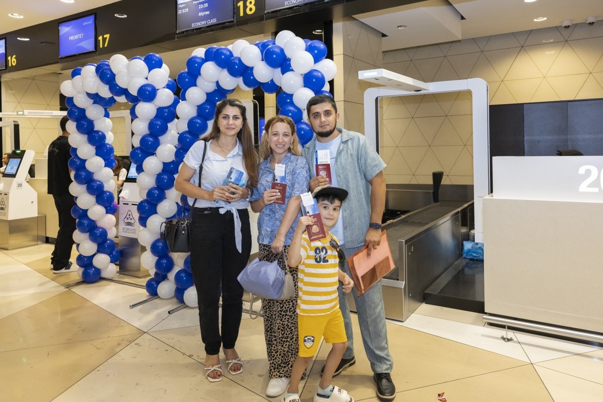 AZAL запустил прямые рейсы из Баку в Атырау-ФОТО 