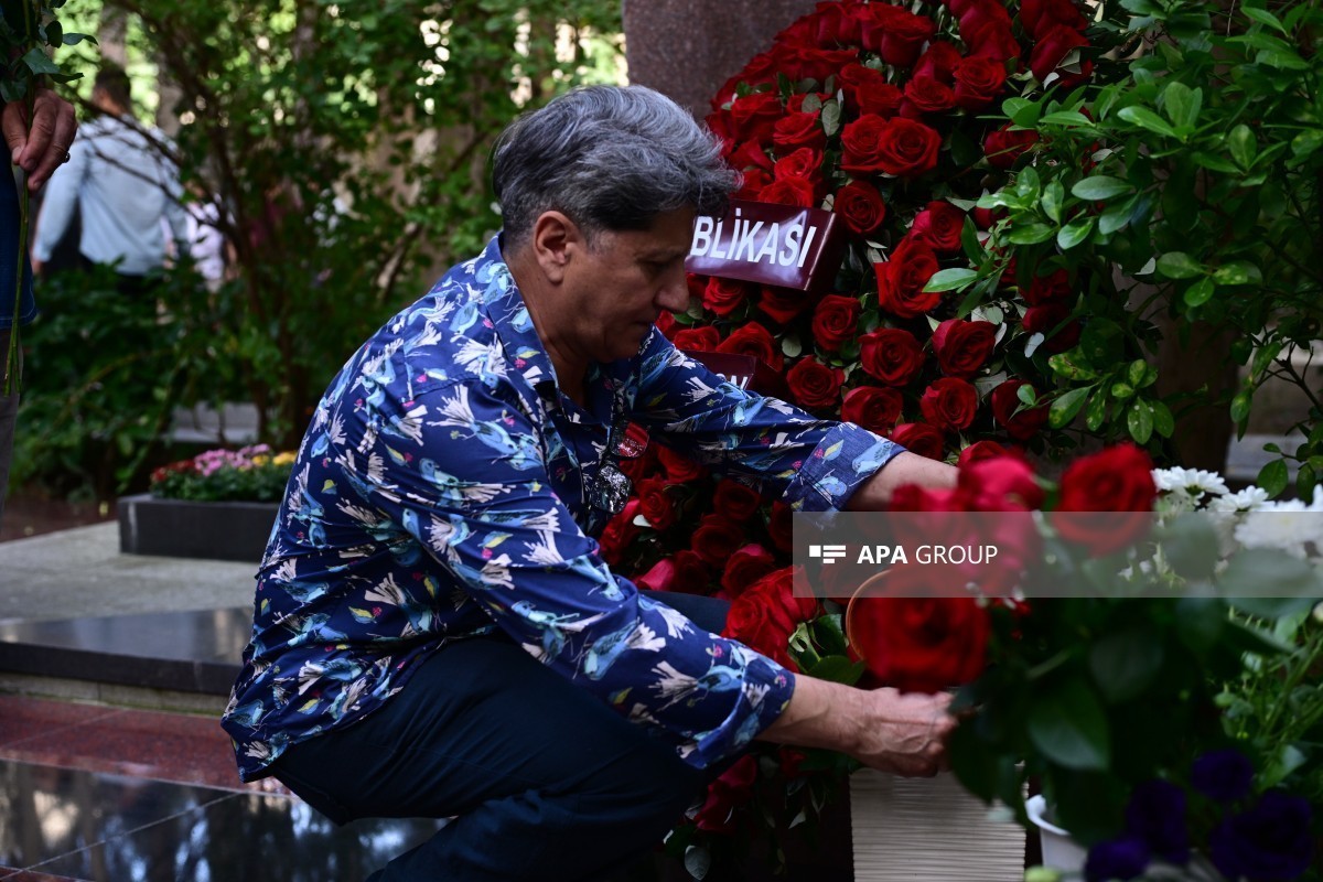 В Баку почтили память Муслима Магомаева в день его 84-летия-ФОТО 