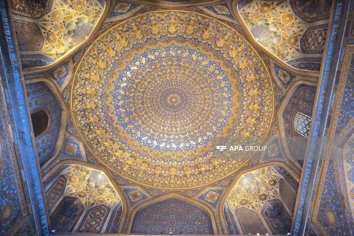 Азербайджанские журналисты познакомились с историей Регистана-ФОТО 