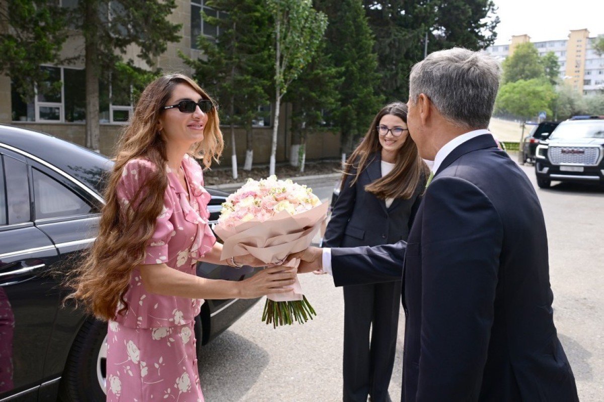 Мехрибан Алиева приняла участие в открытии детского сада №352 в Баку-ФОТО 