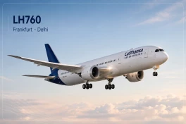 Самолет авиакомпании Lufthansa, следовавший в Дели, совершил посадку в Баку