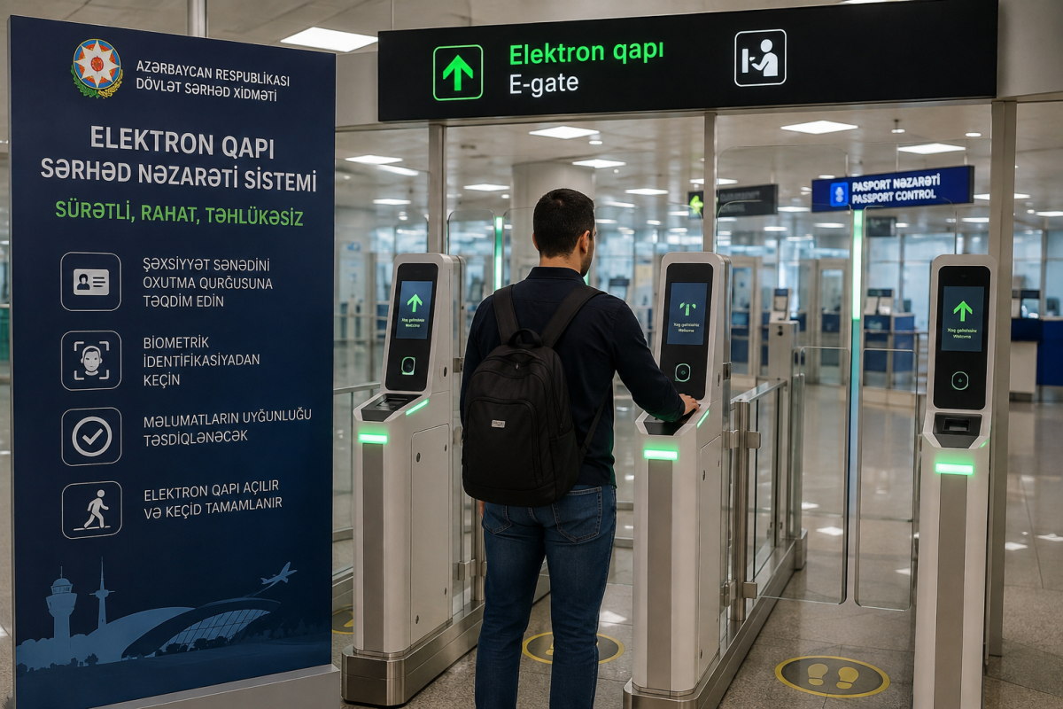 Без пограничника за 20 секунд:  в аэропорту Баку заработала новая система