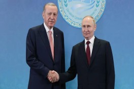 Путин встретится с Эрдоганом в Бишкеке