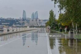 Завтра в Баку ожидаются дожди, в регионах возможны ливни, грозы и град