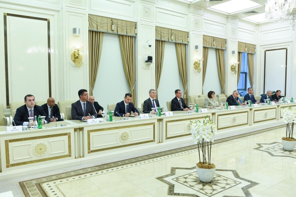 Сахиба Гафарова приняла китайскую делегацию во главе с Ин Юном-ФОТО 