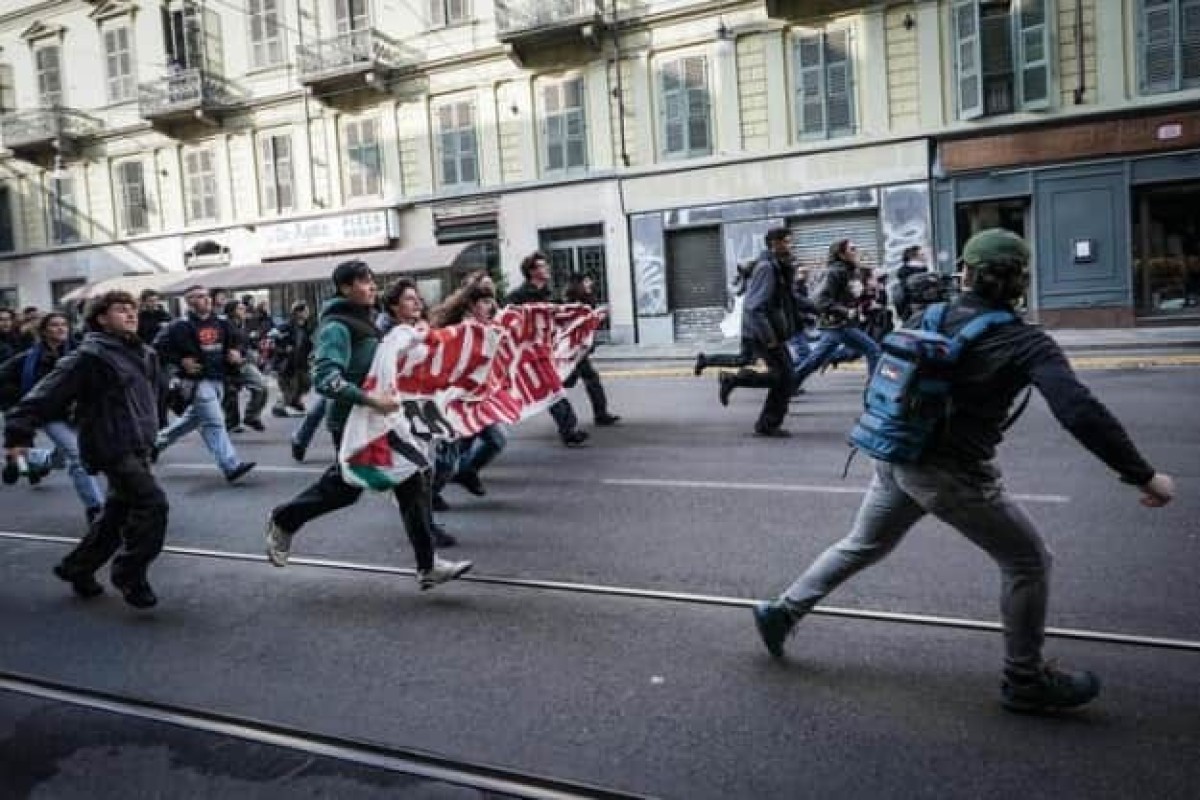 В Турине 30 человек пострадали в столкновениях