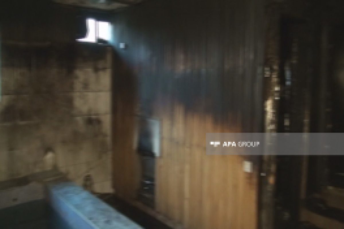 В Загатале в гостинице произошел пожар-ФОТО 