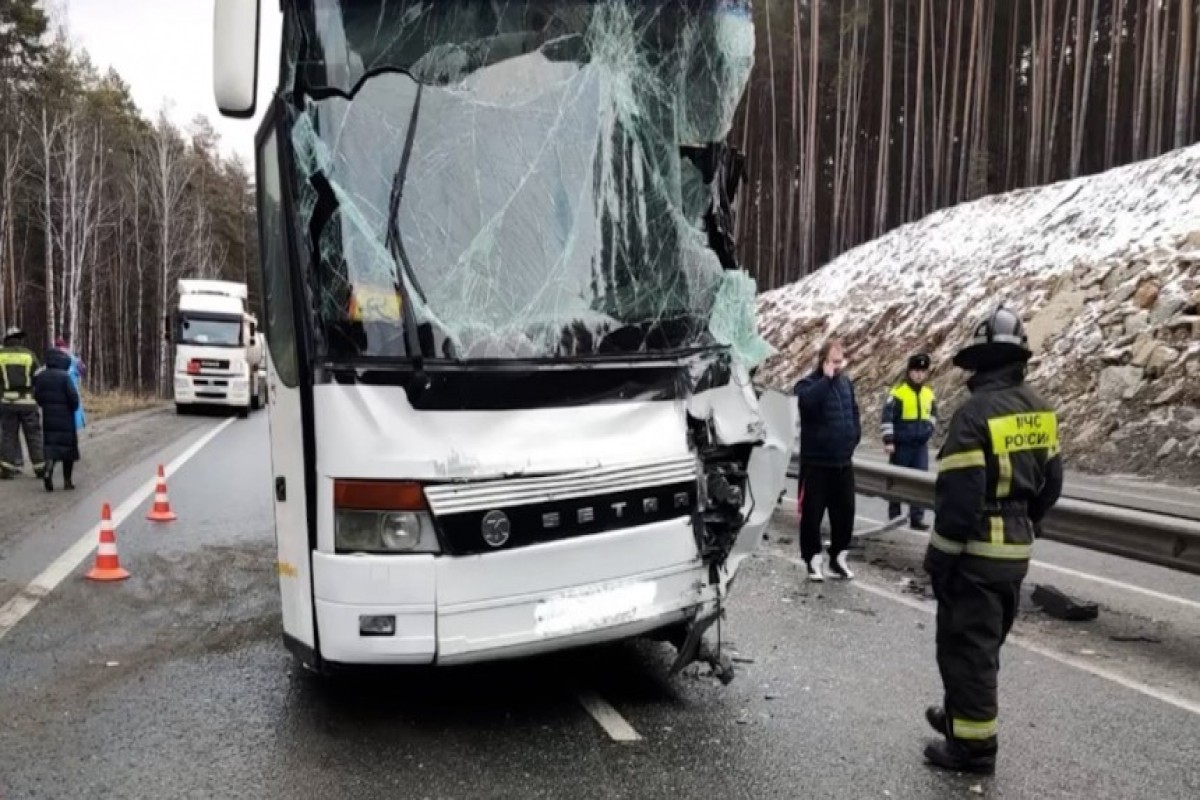 В России в ДТП с автобусом погибли пятеро детей