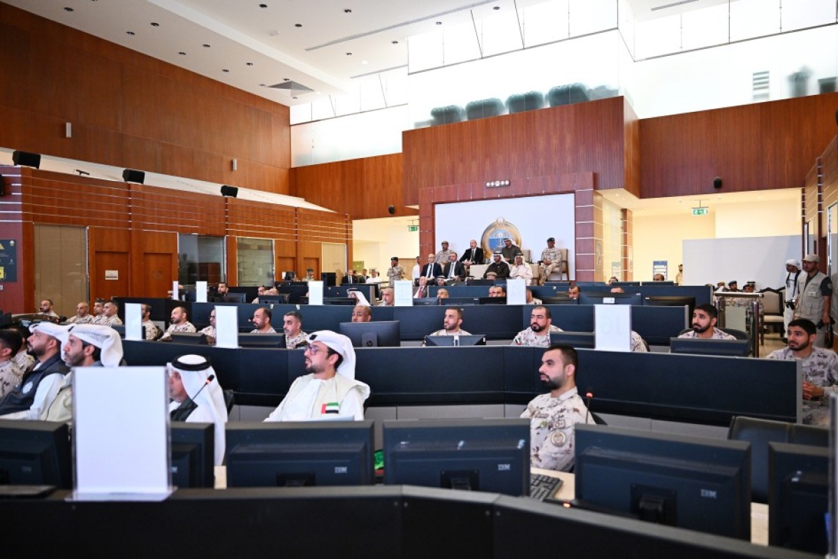 Президенты Азербайджана и ОАЭ наблюдали за совместными учениями в Абу-Даби-ФОТО 