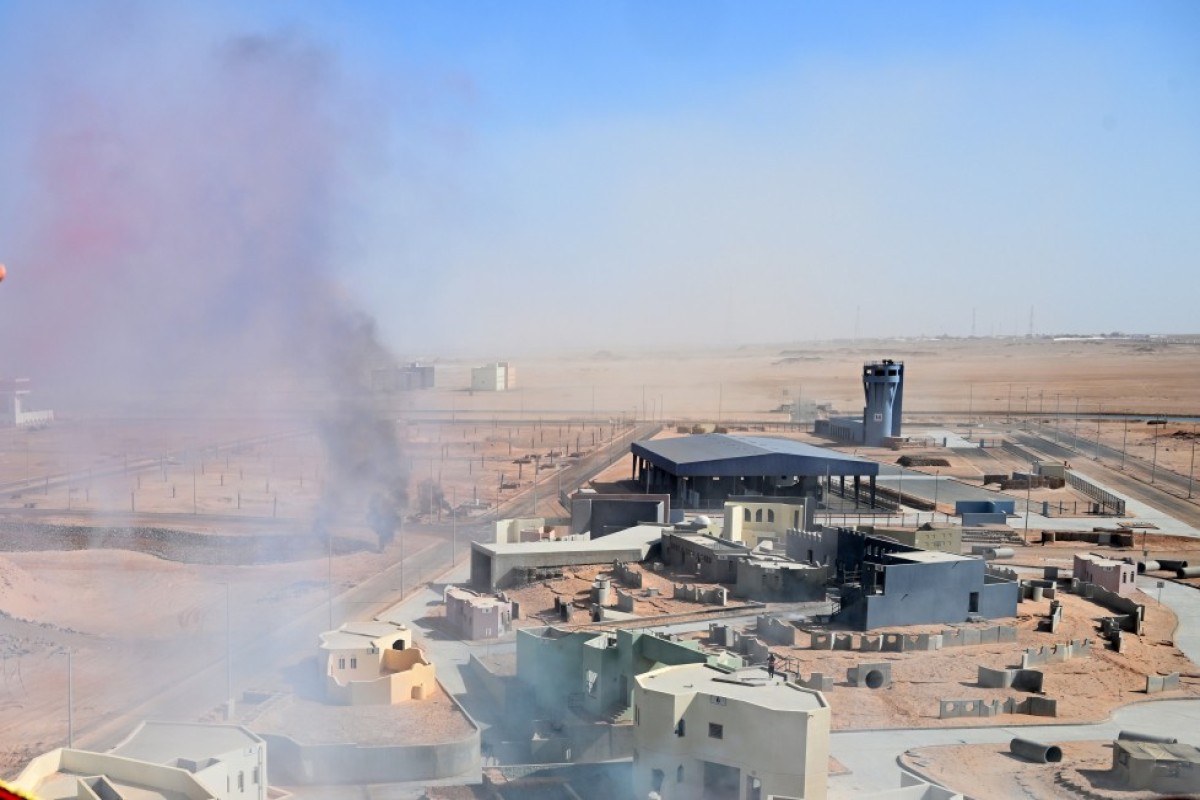 Президенты Азербайджана и ОАЭ наблюдали за совместными учениями в Абу-Даби-ФОТО 