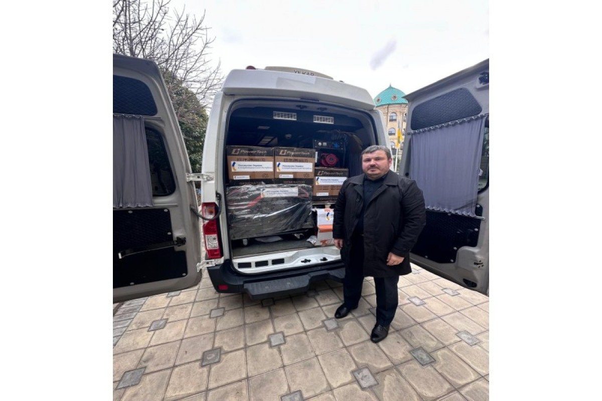 Азербайджан отправляет Украине очередную партию гумпомощи -ФОТО 