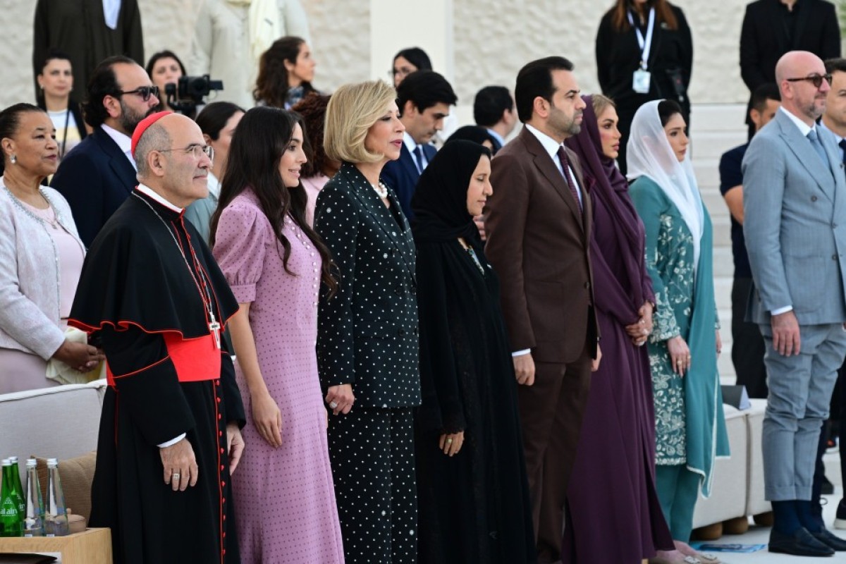 Лейла Алиева приняла участие в мероприятии «Собрание человеческого братства» в Абу-Даби-ФОТО 