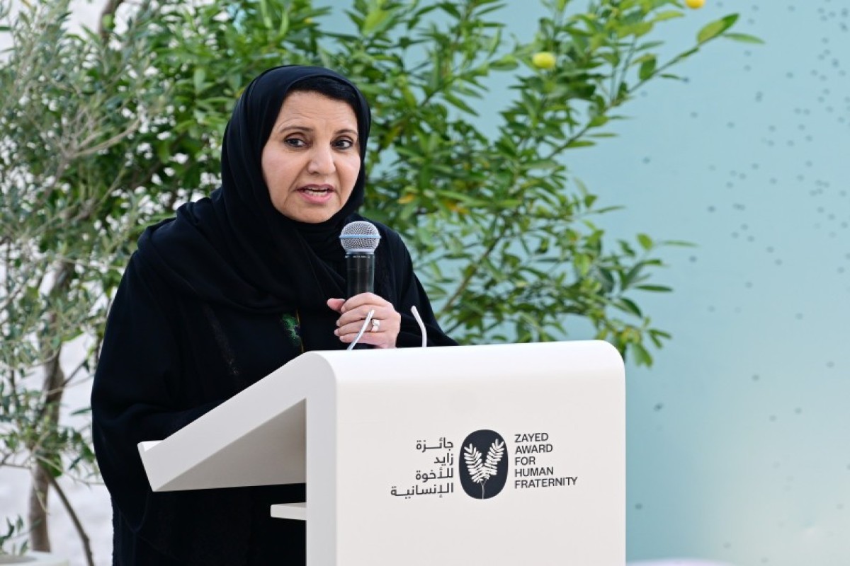 Лейла Алиева приняла участие в мероприятии «Собрание человеческого братства» в Абу-Даби-ФОТО 