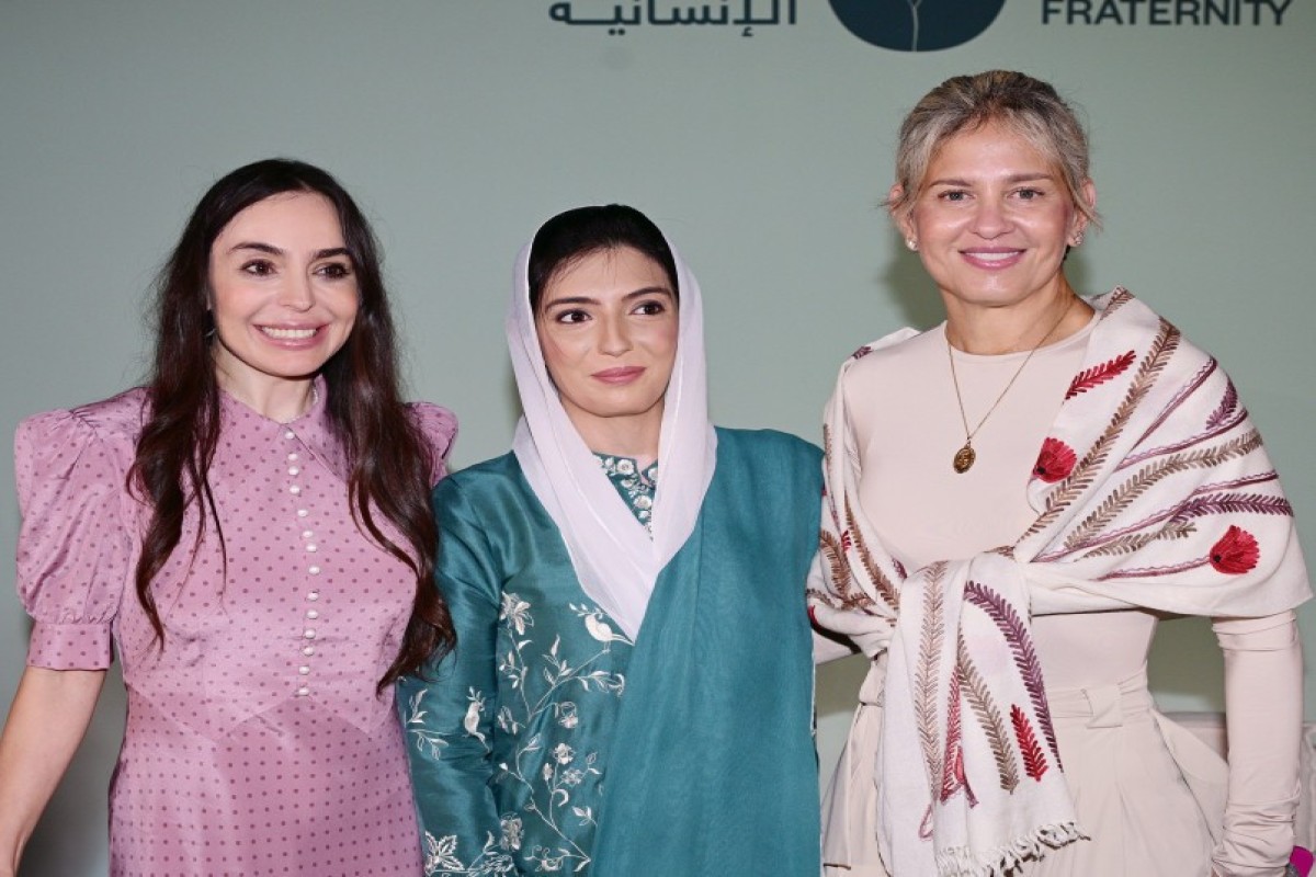 Лейла Алиева приняла участие в мероприятии «Собрание человеческого братства» в Абу-Даби-ФОТО 