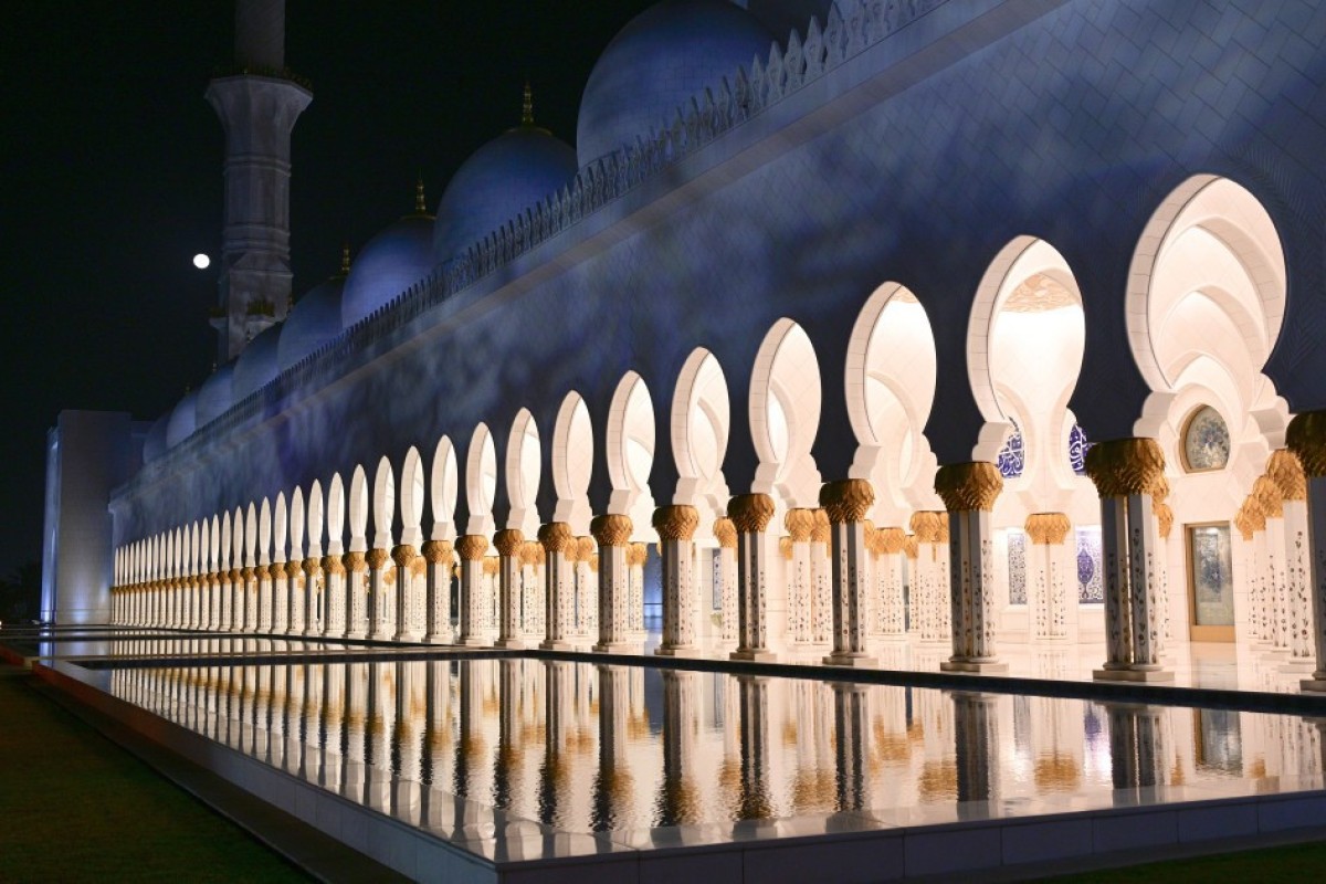 Лейла Алиева посетила в Абу-Даби мечеть Шейха Заида-ФОТО 