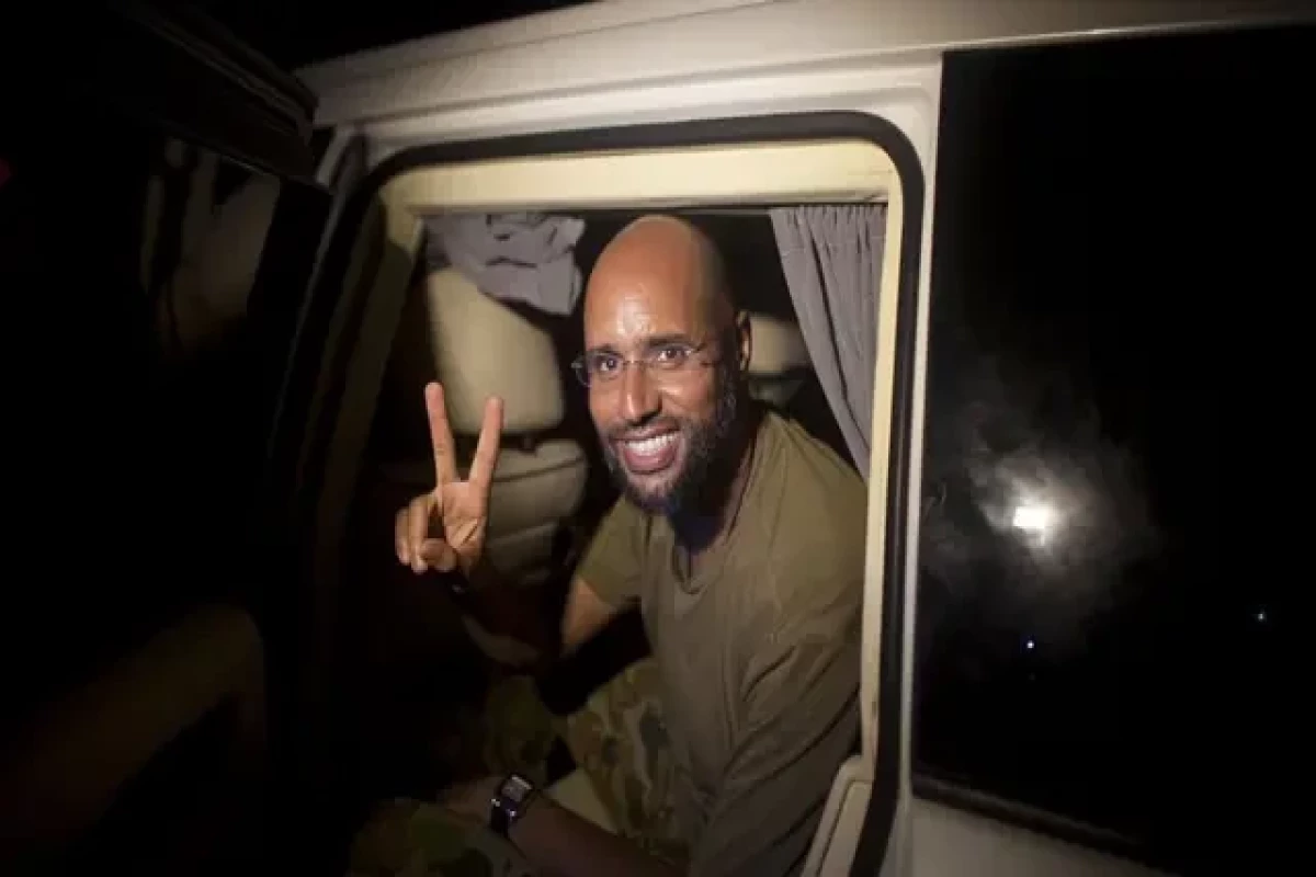 Сын бывшего ливийского лидера Муаммара Каддафи Сейф аль-Ислам