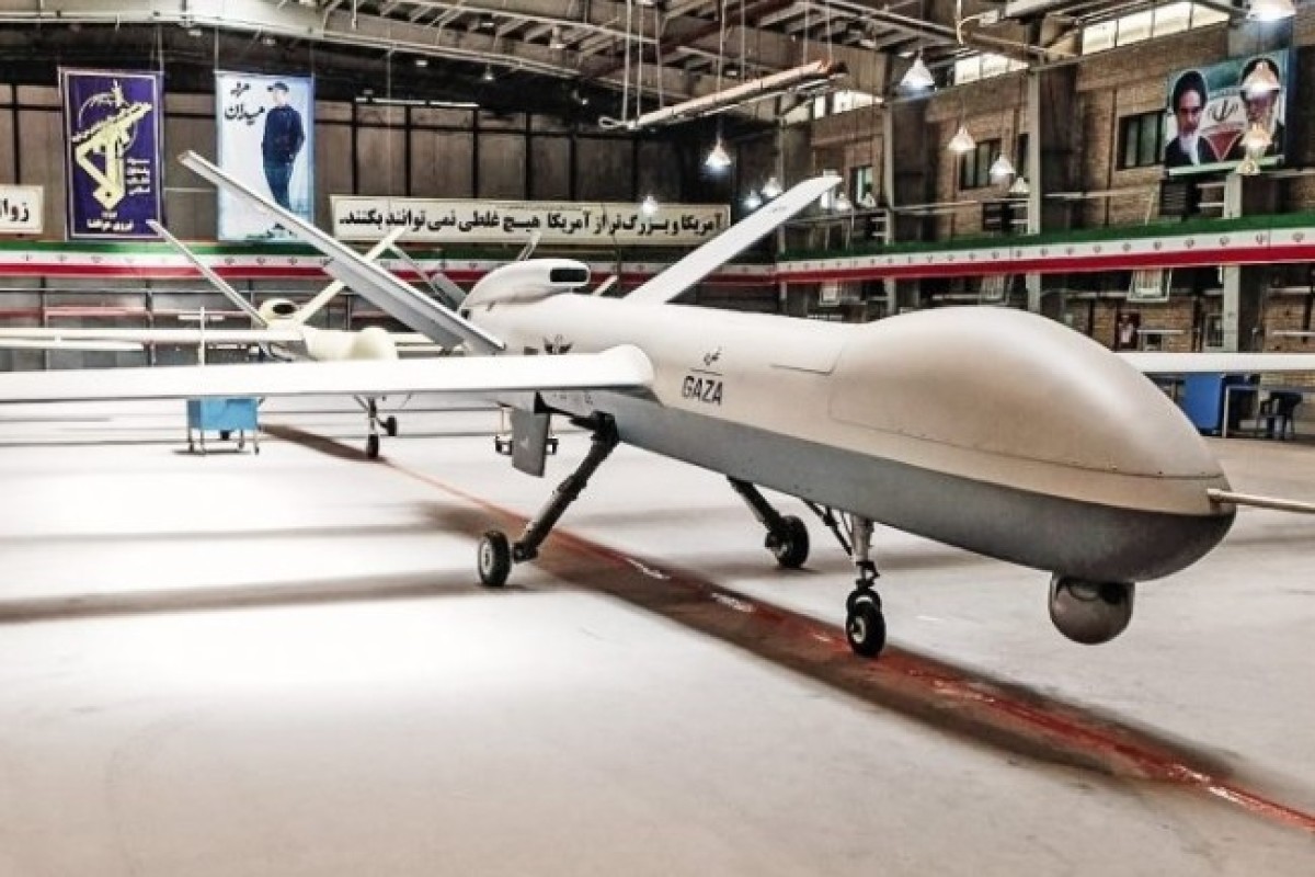 Иранский беспилотник передал все данные перед тем, как с ним потеряли связь