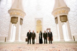 Лейла Алиева посетила в Абу-Даби мечеть Шейха Заида-ФОТО 